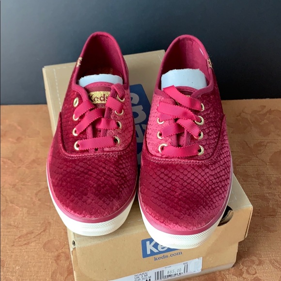 keds champion velvet